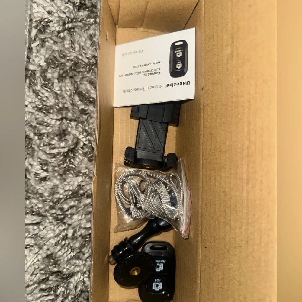Phone Tripod Portable and Flexible Tripod with Wireless Remote and Clip